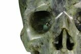 Realistic, Polished Labradorite Skull #127574-2